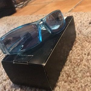 Spy blue sun glasses